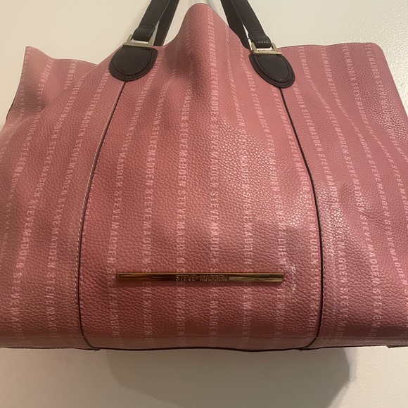 Pink Steve Madden Tote - Picture 8 of 9
